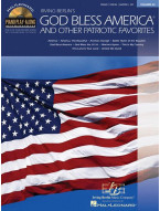 Piano Play-Along 64: God Bless America and Other Patriotic Favorites (noty na klavír, zpěv, akordy)(+audio)