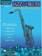 Play-Along Solos: Jazz & Blues (noty na tenorsaxofon) (+audio)