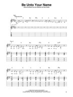 Worship Band Playalong 1: Holy Is the Lord (noty, tabulatury na kytaru) (+audio)