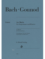 Bach-Gounod: Ave Maria - High Voice (noty na zpěv, klavír)