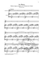Bach-Gounod: Ave Maria - High Voice (noty na zpěv, klavír)