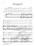AntonÍn Dvořák: Piano Quartet Eb Major Op. 87 (noty na housle, violu, violoncello, klavír)