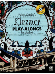 Vahid Matejko's Klezmer Play-Alongs for Clarinet (noty na klarinet)(+audio)