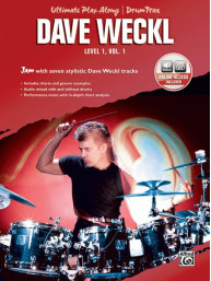 Ultimate Play-Along Drum Trax Dave Weckl, Level 1, Volume 1 (noty na bicí)(+audio)
