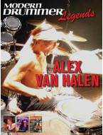 Modern Drummer Legends: Alex Van Halen (kniha v angličtině)