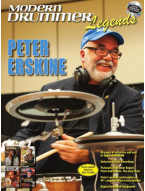 Modern Drummer Legends: Peter Erskine (kniha v angličtině)(+audio)
