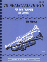 Jay Arnold: 78 Selected Duets for Two Trumpets (or Cornets) Book 1 (noty na pro 2 trubky nebo kornety)