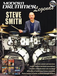 Modern Drummer Legends: Steve Smith (kniha o hudbě)(+audio)
