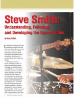 Modern Drummer Legends: Steve Smith (kniha o hudbě)(+audio)