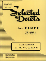 Himie Voxman: Selected Duets for Flute Vol. 1 (noty na 2 příčné flétny)
