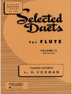 Himie Voxman: Selected Duets for Flute Vol. 2 (noty na 2 příčné flétny)