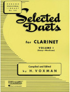 Himie Voxman: Selected Duets for Clarinet Vol. 1 (noty pro 2 klarinety)
