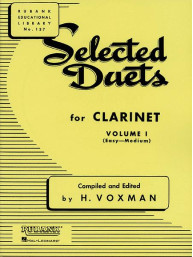 Himie Voxman: Selected Duets for Clarinet Vol. 1 (noty pro 2 klarinety)