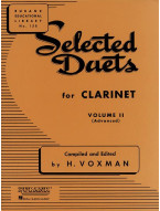 Himie Voxman: Selected Duets for Clarinet Vol. 2 (noty pro 2 klarinety)