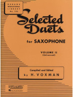 Himie Voxman: Selected Duets for Saxophone Vol. 2 (noty na 2 saxofony)