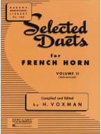 Himie Voxman: Selected Duets for French Horn Vol.2 (noty na 2 lesní rohy)