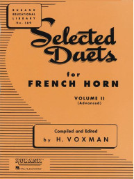 Himie Voxman: Selected Duets for French Horn Vol.2 (noty na 2 lesní rohy)