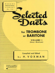 Himie Voxman: Selected Duets for Trombone or Baritone Vol. 1 (noty na pozoun nebo baryton)