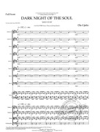 Ola Gjeilo: Dark Night of the Soul - SSAATTBB (noty, partitura pro sborový zpěv, klavír, smyčcový kvartet)