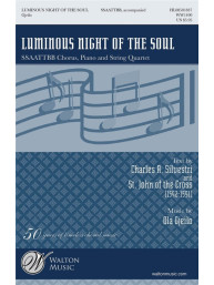 Ola Gjeilo: Luminous Night of the Soul - SSAATTBB (noty, partitura pro sborový zpěv, klavír, smyčcový kvartet)