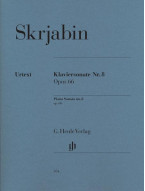 Alexandr Skrjabin: Piano Sonata No.8 Op.66 (noty na klavír)
