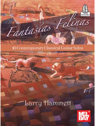 Larry Hammet: Fantasias Felinas (noty na kytaru)(+audio)