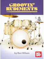 Groovin' Rudiments - for Drum Set (noty na bicí)(+audio)