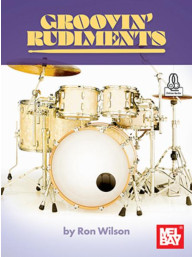 Groovin' Rudiments - for Drum Set (noty na bicí)(+audio)