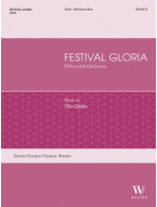 Ola Gjeilo: Festival Gloria - SSAA (noty, partitura pro sborový zpěv, orchestr)