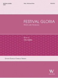 Ola Gjeilo: Festival Gloria - SSAA (noty, partitura pro sborový zpěv, orchestr)