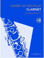 Peter Wastall: Learn As You Play Clarinet (noty na klarinet)(+audio)