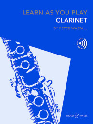 Peter Wastall: Learn As You Play Clarinet (noty na klarinet)(+audio)