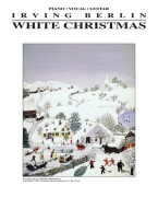 Irving Berlin: White Christmas (noty na klavír, zpěv, akordy)