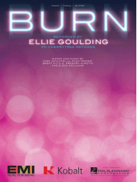 Ellie Goulding: Burn (noty na klavír, zpěv, akordy)