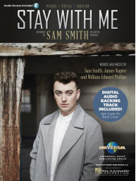 Sam Smith: Stay with Me (noty na klavír, zpěv, akordy)(+audio)