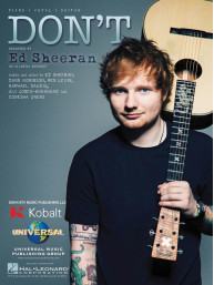 Ed Sheeran: Don't (noty na klavír, zpěv, akordy)