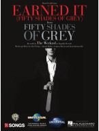 The Weeknd: Earned It (Fifty Shades of Grey) (noty na klavír, zpěv, akordy)