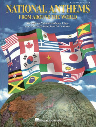 National Anthems from Around the World (noty na klavír, zpěv, akordy)