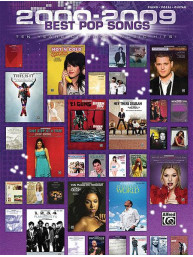 2000-2009 Best Pop Songs (noty na klavír, zpěv, akordy)