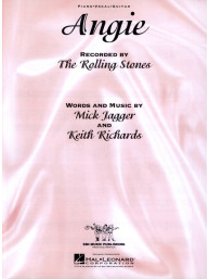 The Rolling Stones: Angie (noty na klavír, zpěv, akordy)