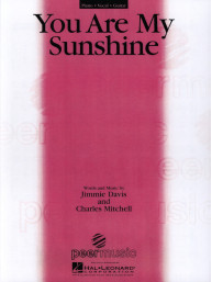 You Are My Sunshine (noty na klavír, zpěv, akordy)