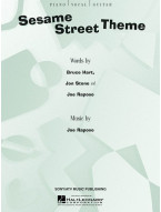 Sesame Street Theme (noty na klavír, zpěv, akordy)