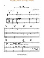 Alfie: Theme From The Paramount Picture (noty na klavír, zpěv, akordy)