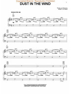 Kansas: Dust in the Wind (noty na klavír, zpěv, akordy)