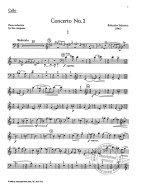 Bohuslav Martinů: Concerto No.2 For Cello And Orchestra (noty na violoncello, klavír)