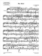 Ignacy Jan Paderewski: Au Soir (noty na klavír)