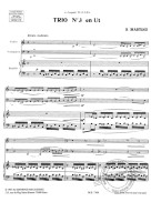 Bohuslav Martinů: Trio No. 3 En Ut - 1951 (noty na housle, violoncello, klavír)