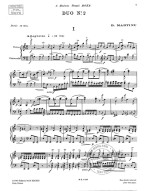 Bohuslav Martinů: Duo N. 2 (noty na housle, violoncello)