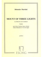 Bohuslav Martinů: Mount Of Three Lights - TTBB (noty na sborový zpěv, varhany)