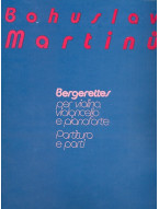 Bohuslav Martinů: Bergerettes (noty na housle, violoncello, klavír)